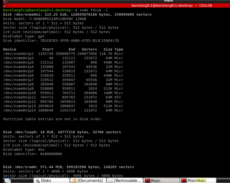 fdisk